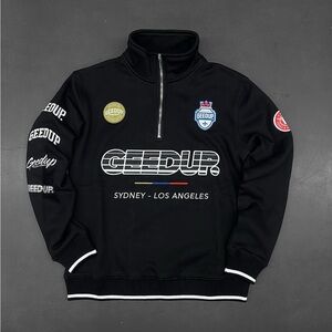 Geedup Sportsman Badges QTR ZIP Black - Medium
